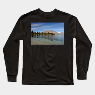 Nouvelle Zélande - Queenstown, Lac Wakatipu Long Sleeve T-Shirt